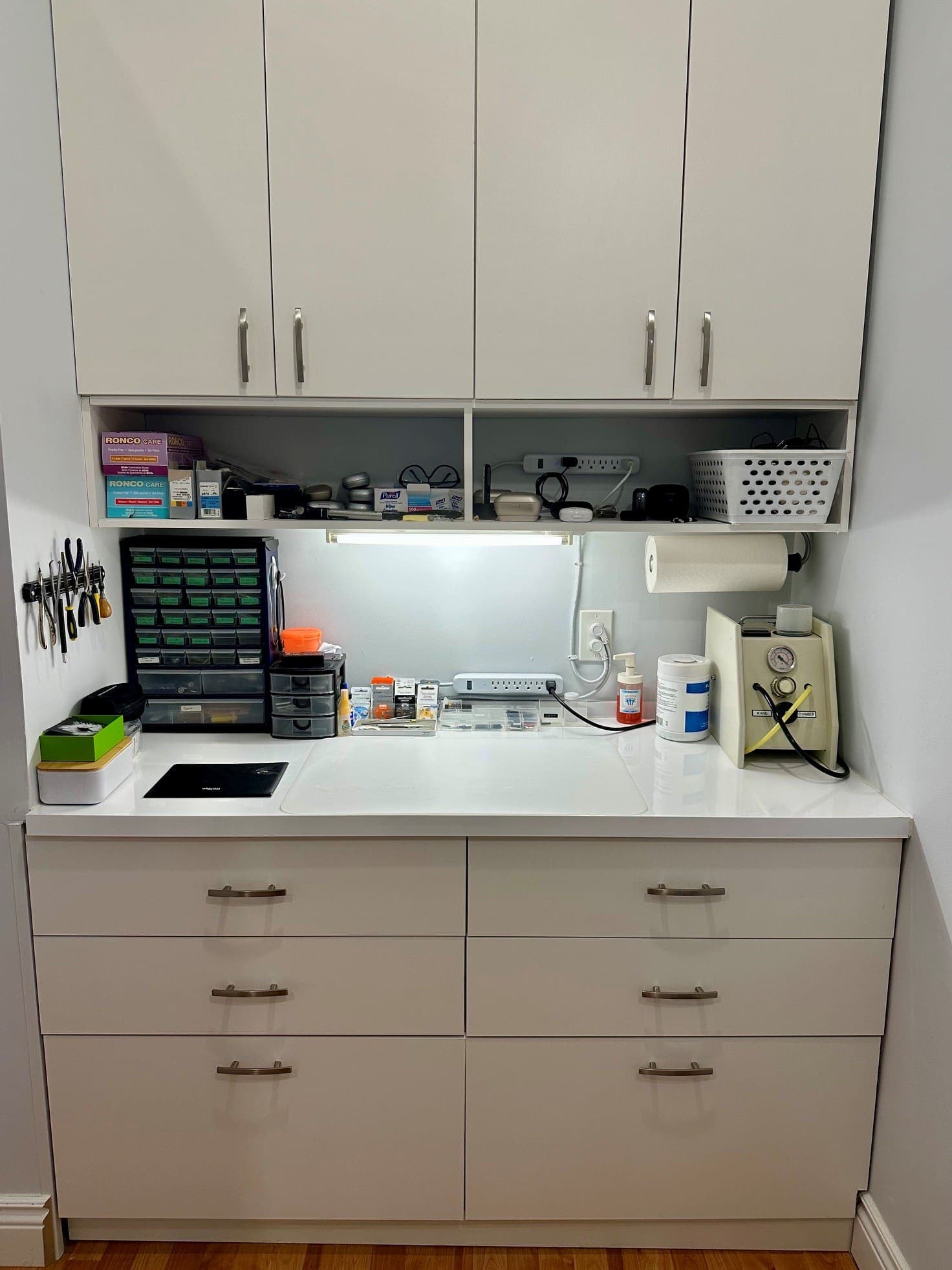 Hearing aid repair and supply station at Sense of Hearing Port Credit