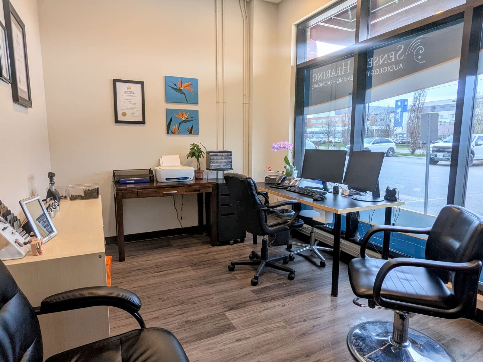 Inside a Sense of Hearing clinic